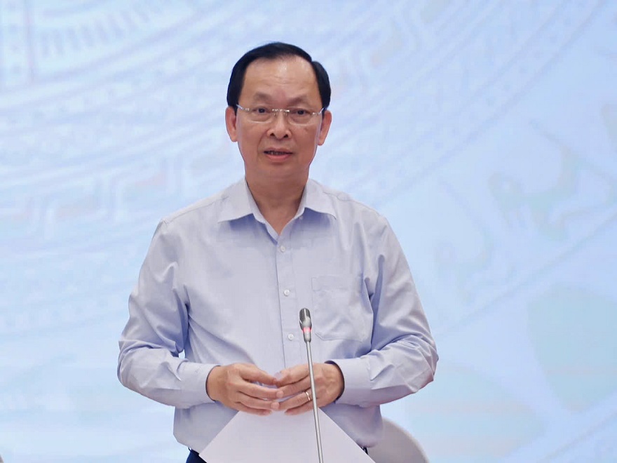 Phó Thống đốc Thường trực Đào Minh Tú trả lời báo chí về gói tín dụng 500.000 tỷ đồng