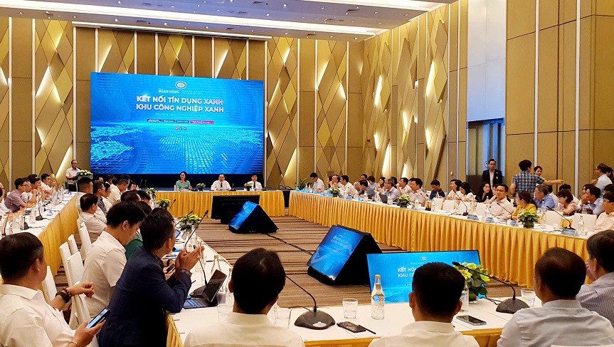 Toàn cảnh Diễn đàn “Kết nối Tín dụng Xanh – Khu công nghiệp Xanh”