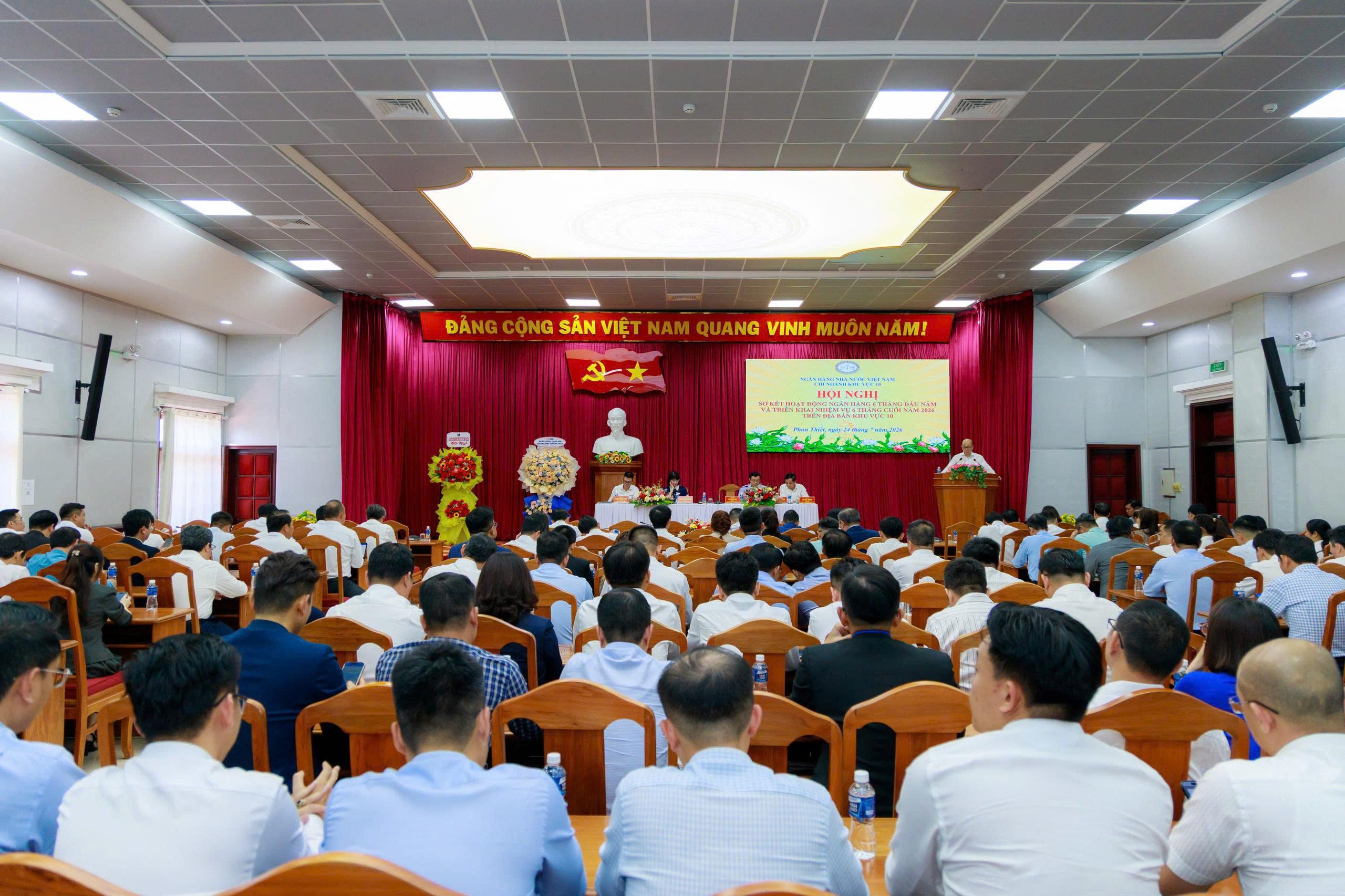 Ngân hàng Nhà nước chi nhánh Khu vực 10 triển khai nhiệm vụ 6 tháng cuối năm 2026