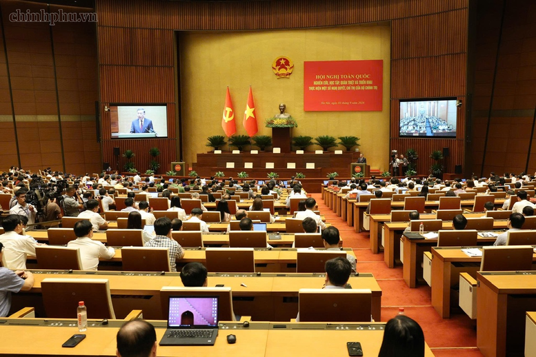 Hội nghị toàn quốc nghiên cứu, học tập, quán triệt và triển khai thực hiện một số Nghị quyết, Chỉ thị của Bộ Chính trị