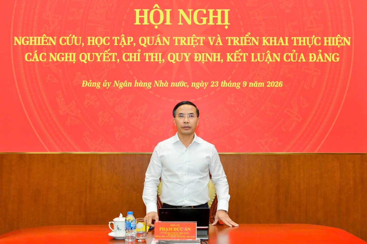 Đảng ủy NHNN quán triệt, cụ thể hóa các nghị quyết của Trung ương gắn với nhiệm vụ chính trị ngành Ngân hàng