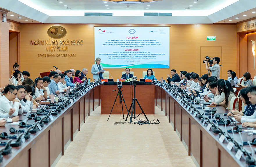 Đẩy mạnh triển khai Kế hoạch hành động của ngành Ngân hàng thực hiện Chiến lược quốc gia về tăng trưởng xanh giai đoạn 2021 - 2030