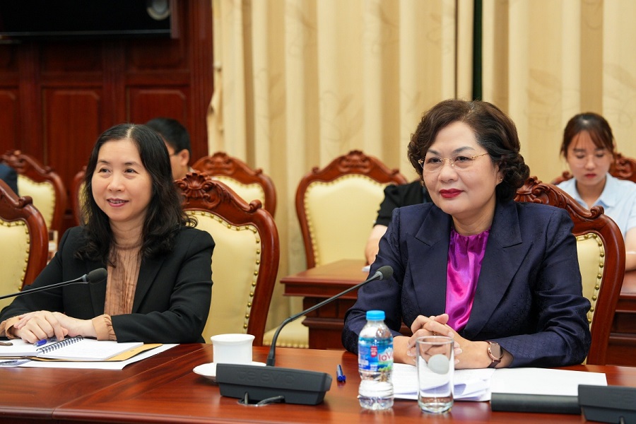 Thống đốc NHNN Nguyễn Thị Hồng tiếp Tổng giám đốc Tập đoàn MUFG