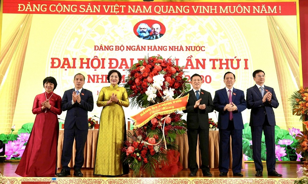 Khai mạc trọng thể Đại hội Đảng bộ Ngân hàng Nhà nước lần thứ I