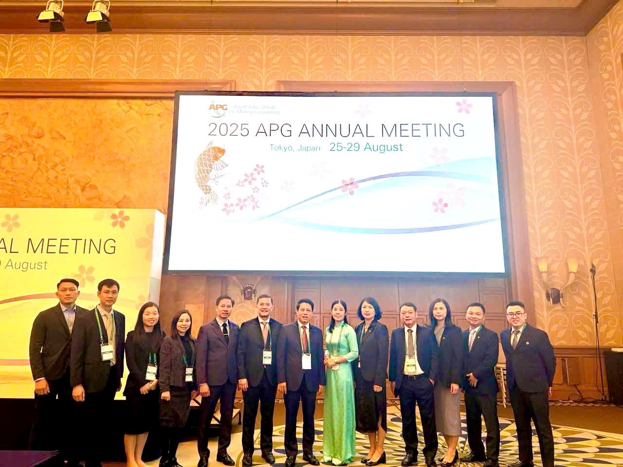 Vietnamese Delegation attends 2025 APG Annual Meeting