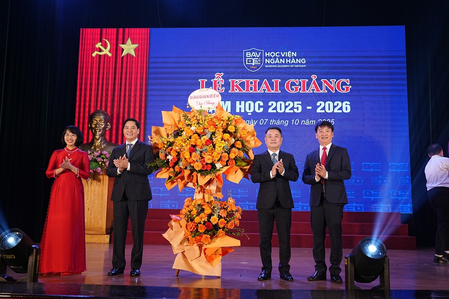 Học viện Ngân hàng khai giảng năm học 2025 - 2026