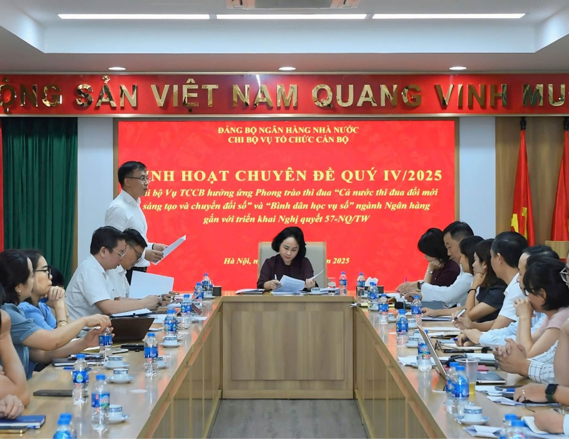 Đổi mới từ nhận thức đến hành động: Vụ tổ chức cán bộ chủ động, tích cực triển khai sáng kiến, giải pháp số để hiện thực hóa Nghị quyết số 57-NQ/TW của Bộ Chính trị