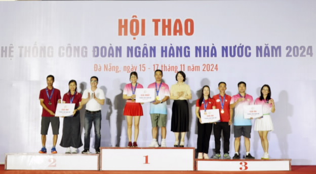 Sôi động và ấn tượng hội thao Công đoàn Ngân hàng Nhà nước