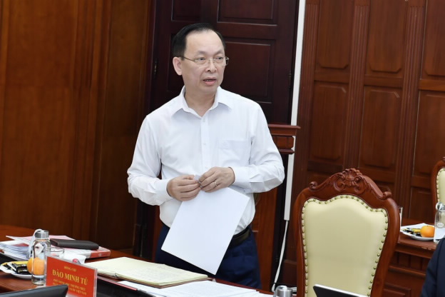 Phó Thống đốc Thường trực NHNN Đào Minh Tú phát biểu tại Hội nghị