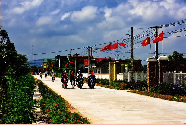 Vốn tín dụng ngân hàng là nguồn lực quan trọng góp phần hoàn thành sớm các mục tiêu của Chương trình mục tiêu quốc gia xây dựng nông thôn mới