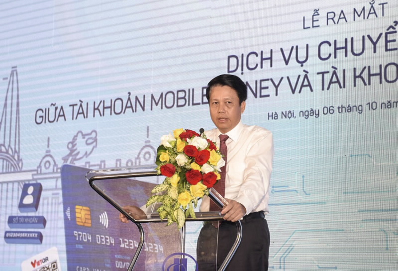 Lễ ra mắt Dịch vụ chuyển tiền giữa tài khoản Mobile Money và tài khoản thanh toán tại ngân hàng