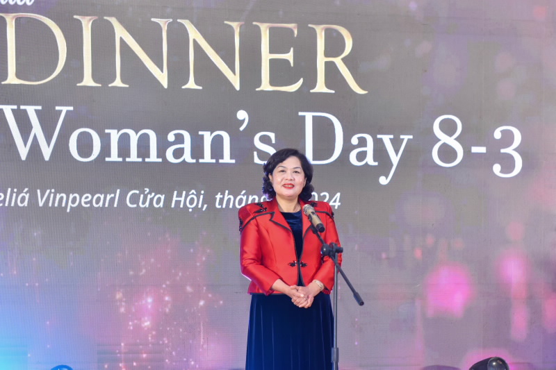 Thống đốc NHNN Nguyễn Thị Hồng phát biểu